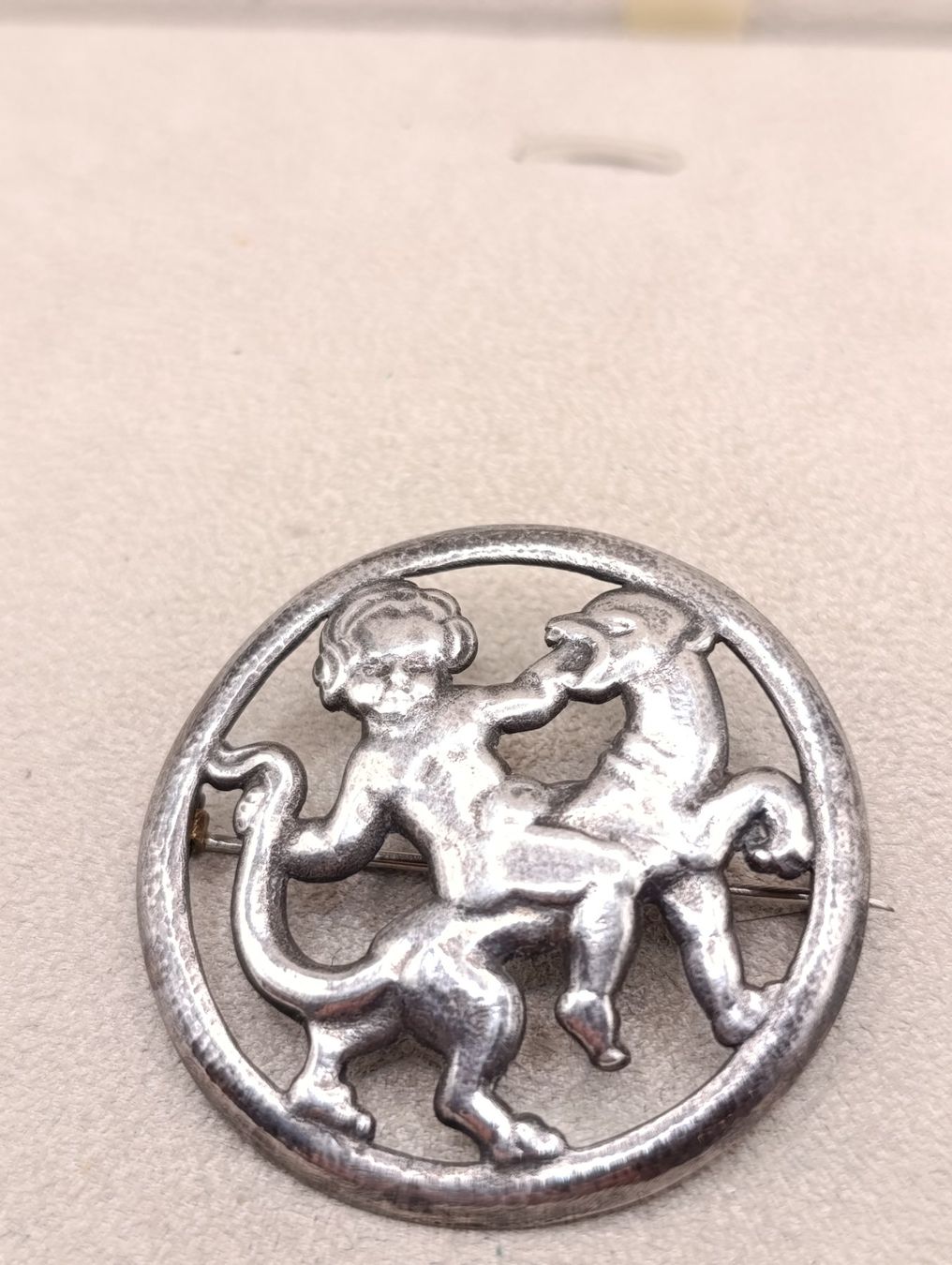 Broschen & Nadeln: Antike 925er Silber Brosche um 1900j Top – Gebraucht aus Steffisburg von 1.Schmuckschatulle 1