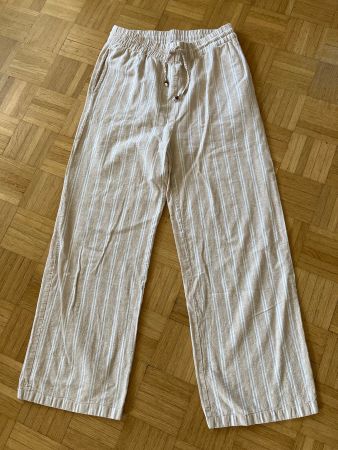 Schöne Sommerhose, Leinen/Baumwolle, Gr. M