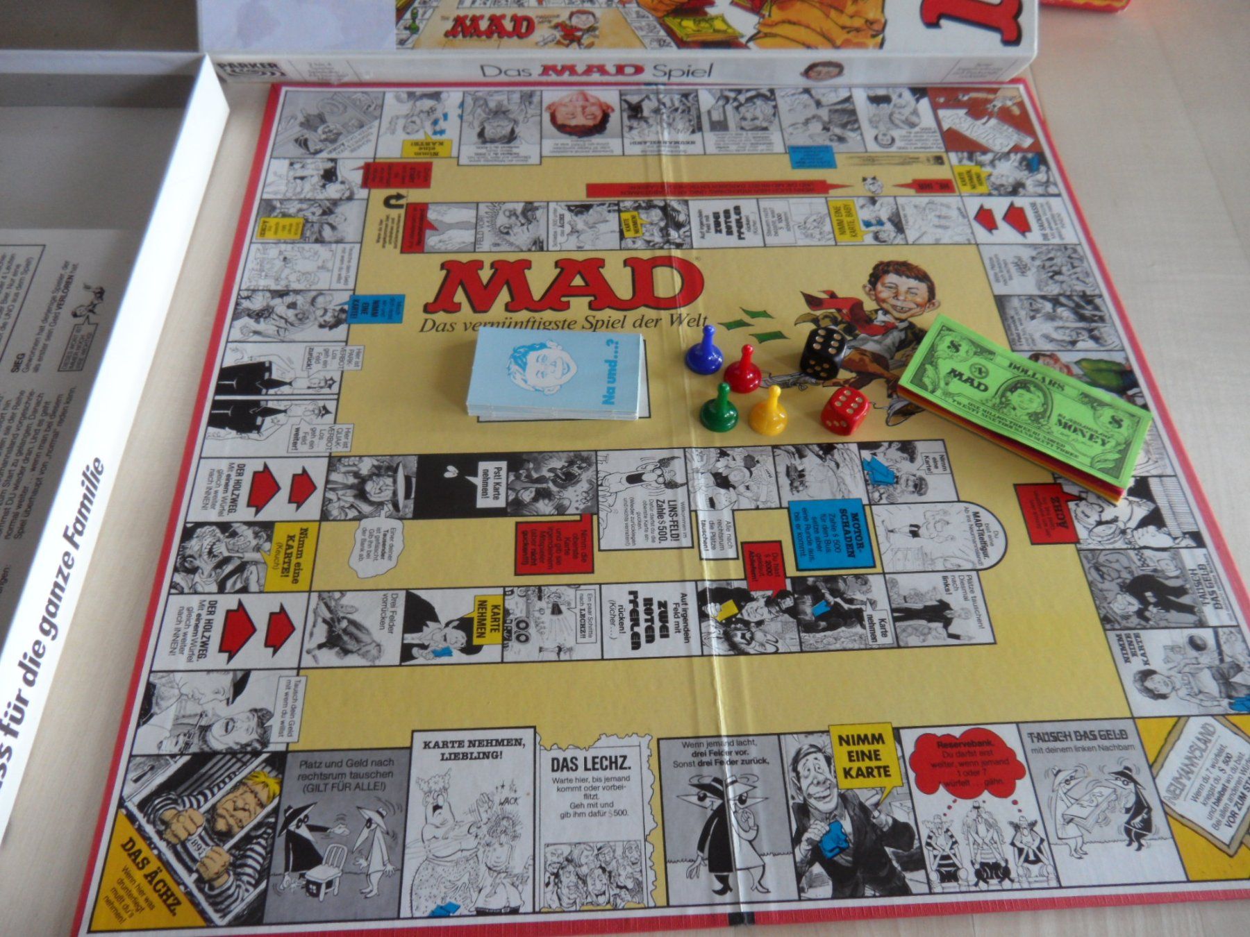 Parker Spiele: MAD Brettspiel einfach mad - Vintage – Gebraucht aus Bern von Ono99 1