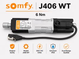 Somfy J406 WT Storen Motor absolute Neuware