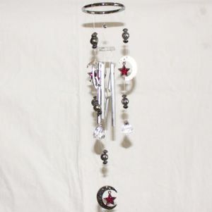 Sonstige Dekorationen & Accessoires: Carillon lune et étoiles roses – Neu und originalverpackt aus Marsens von carobazar
