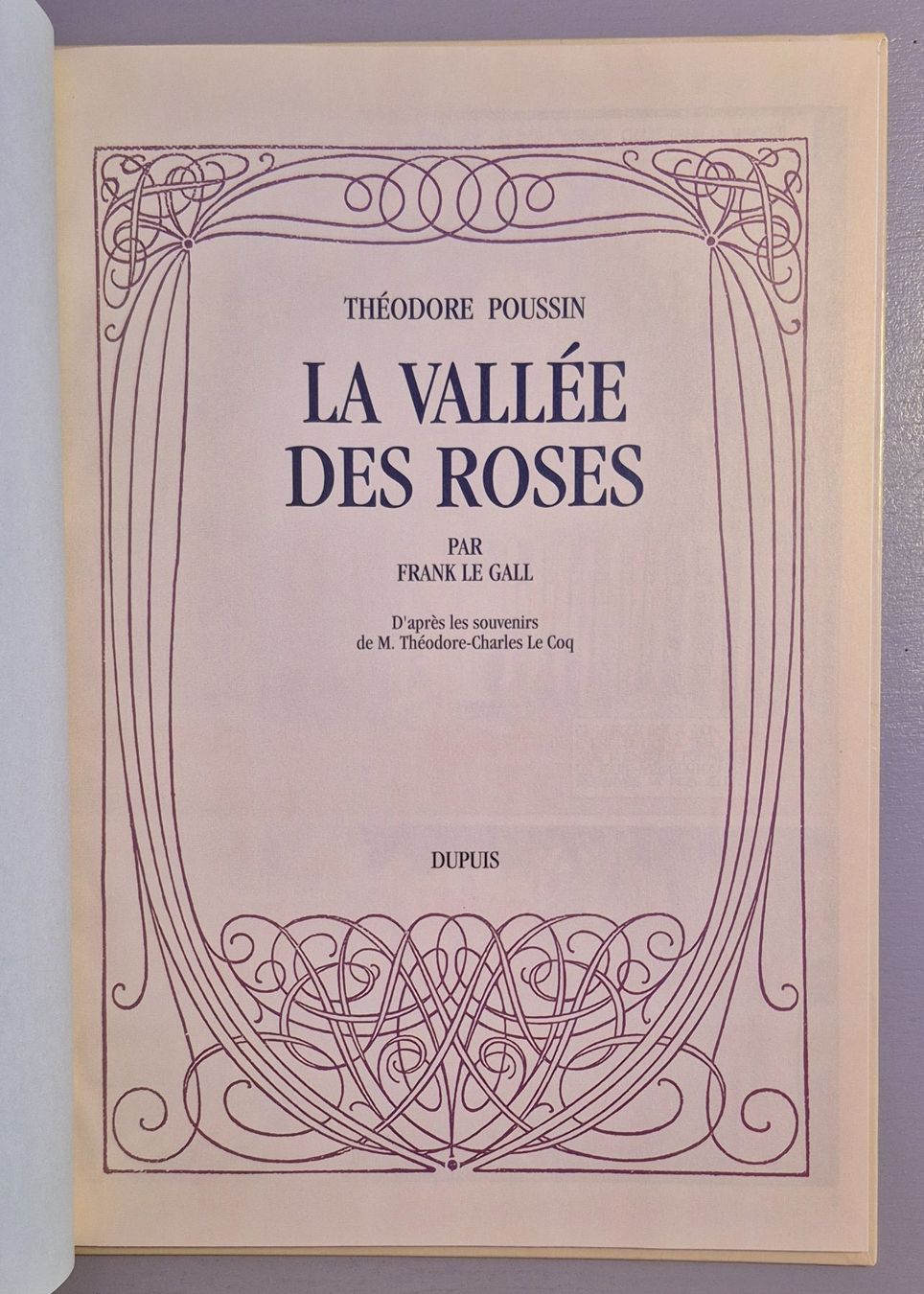 Comics: Théodore Poussin 7 - La Vallée des Roses - BD EO – Gebraucht aus Grand-Lancy von loi_599y 2