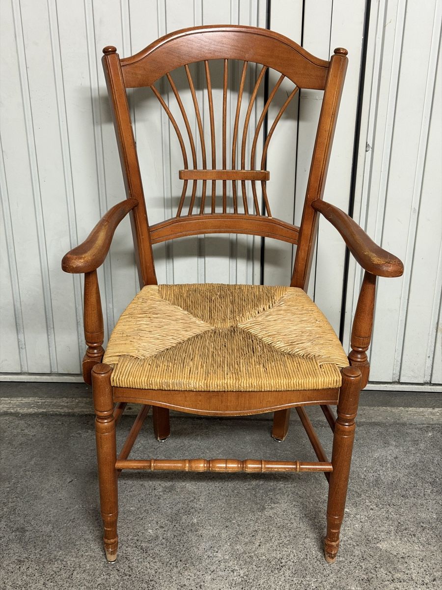 Sedie: Fauteuil / Chaise vintage provençale – Usato da Genève venduto da monica24 1