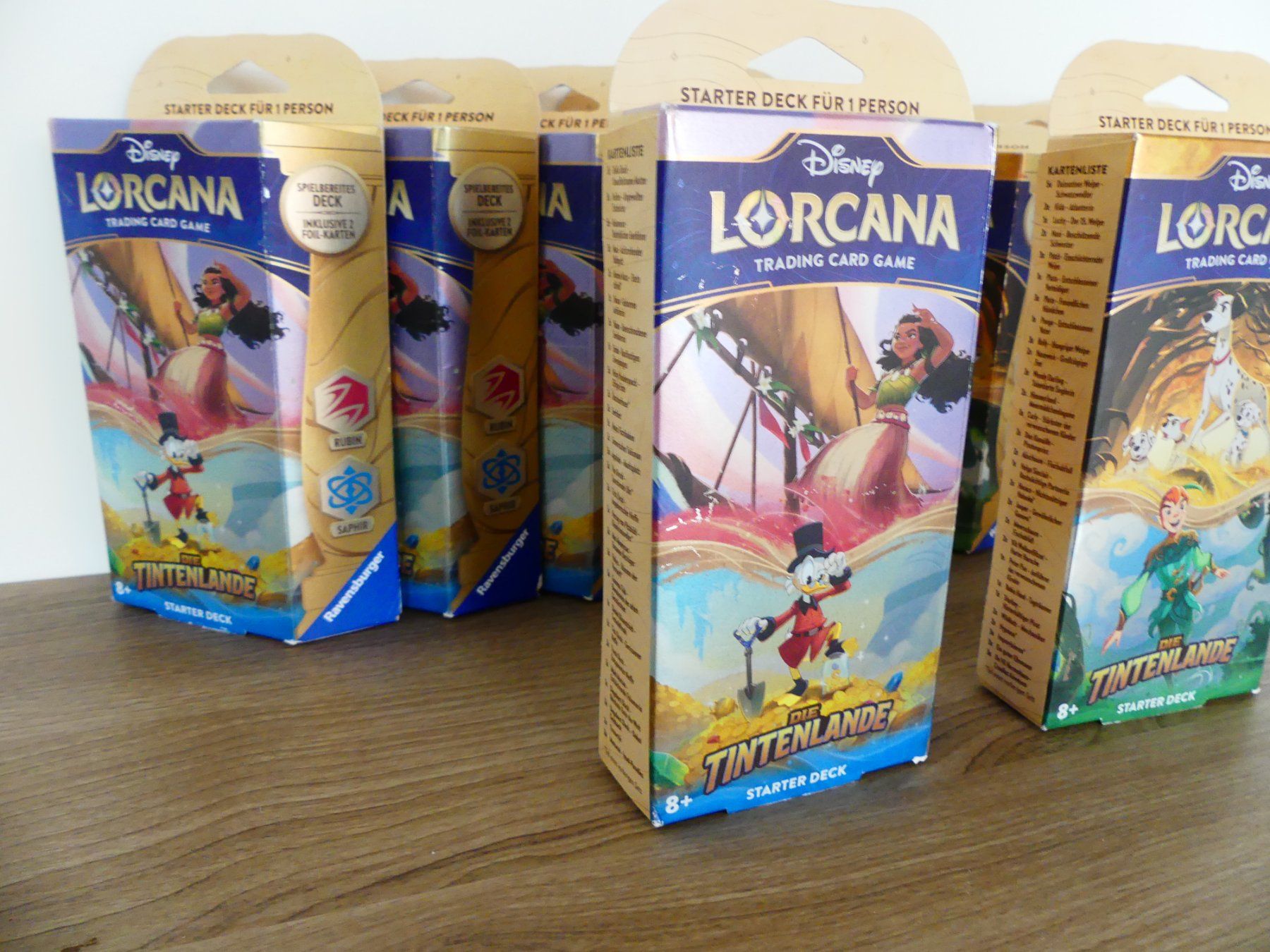 Disney Sammelbilder & Trading cards: Disney Lorcana Tintenlande Starter Deck Bernstein & Smaragd – Neu und originalverpackt aus Bassersdorf von retrolab 3