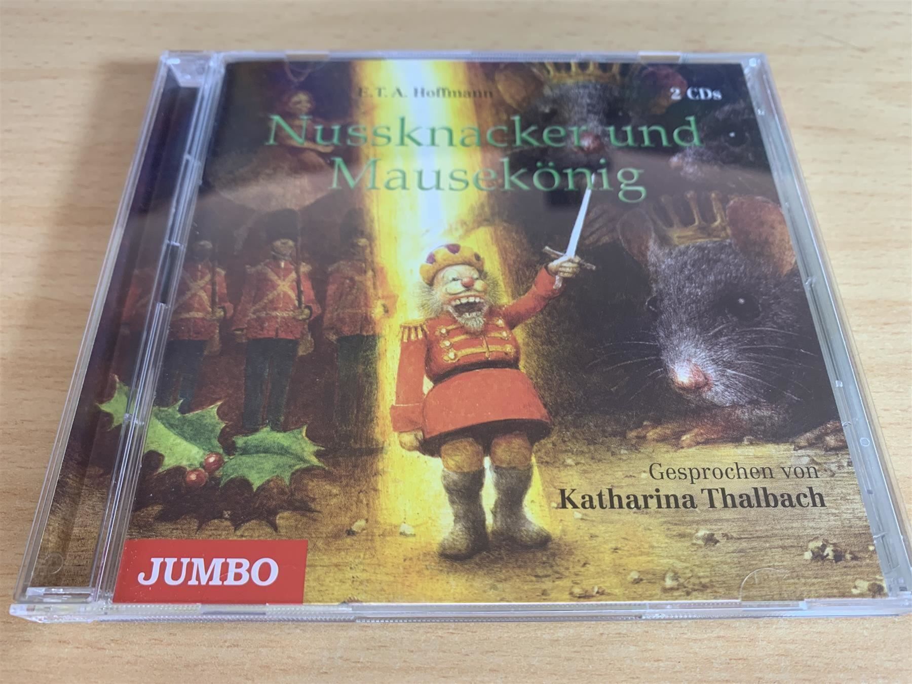 Audiolibri: Katharina Thalbach - Nussknacker und Mausekönig - 2 CD – Usato da Rikon im Tösstal venduto da Alpenmutz