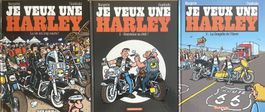 Je veux une Harley (Davidson) Frank Margerin 3 BD E.O. TBE