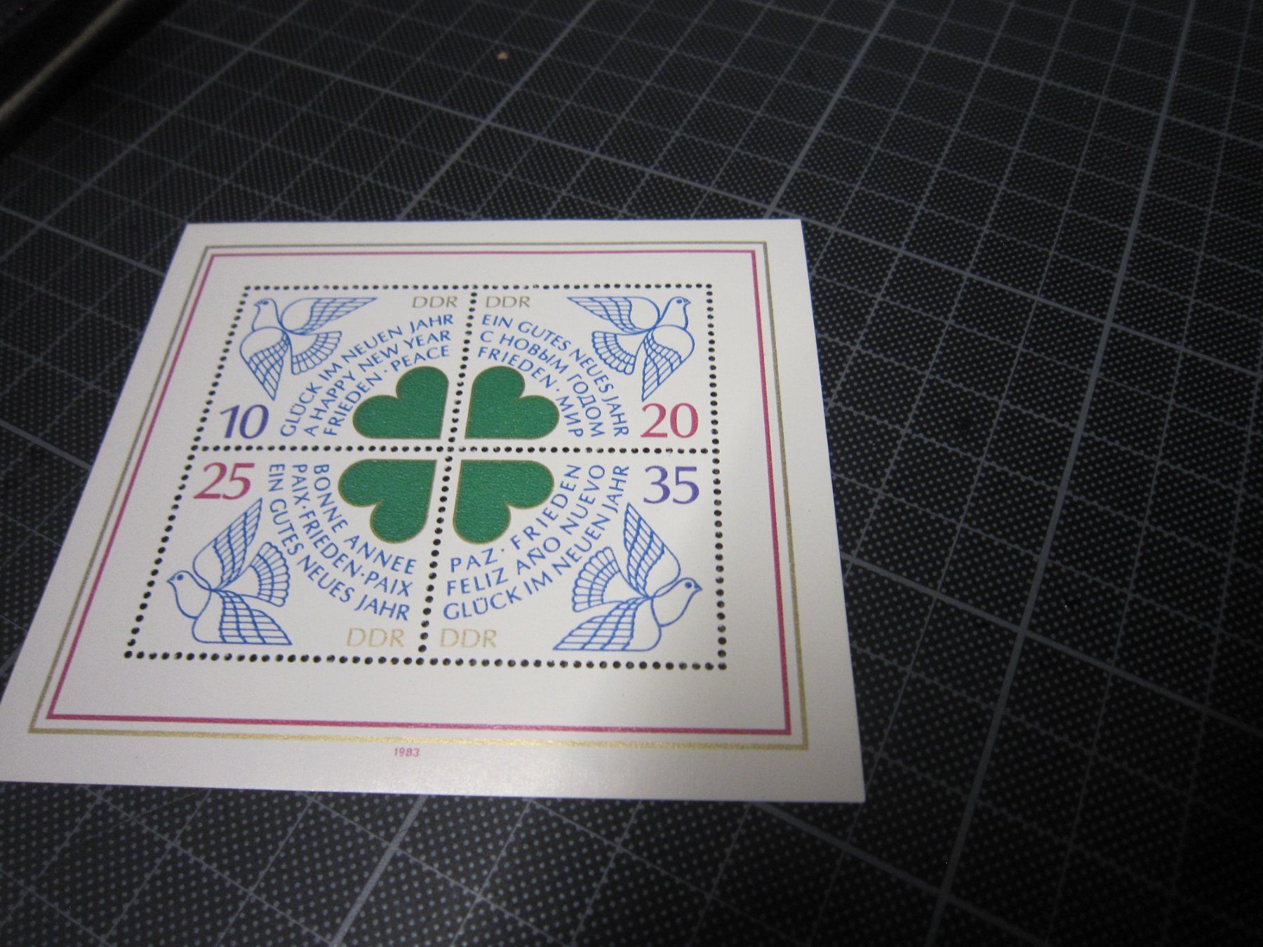 Tous les timbres: Schöner Block DDR – D'occasion à Giubiasco par sal_9j6w