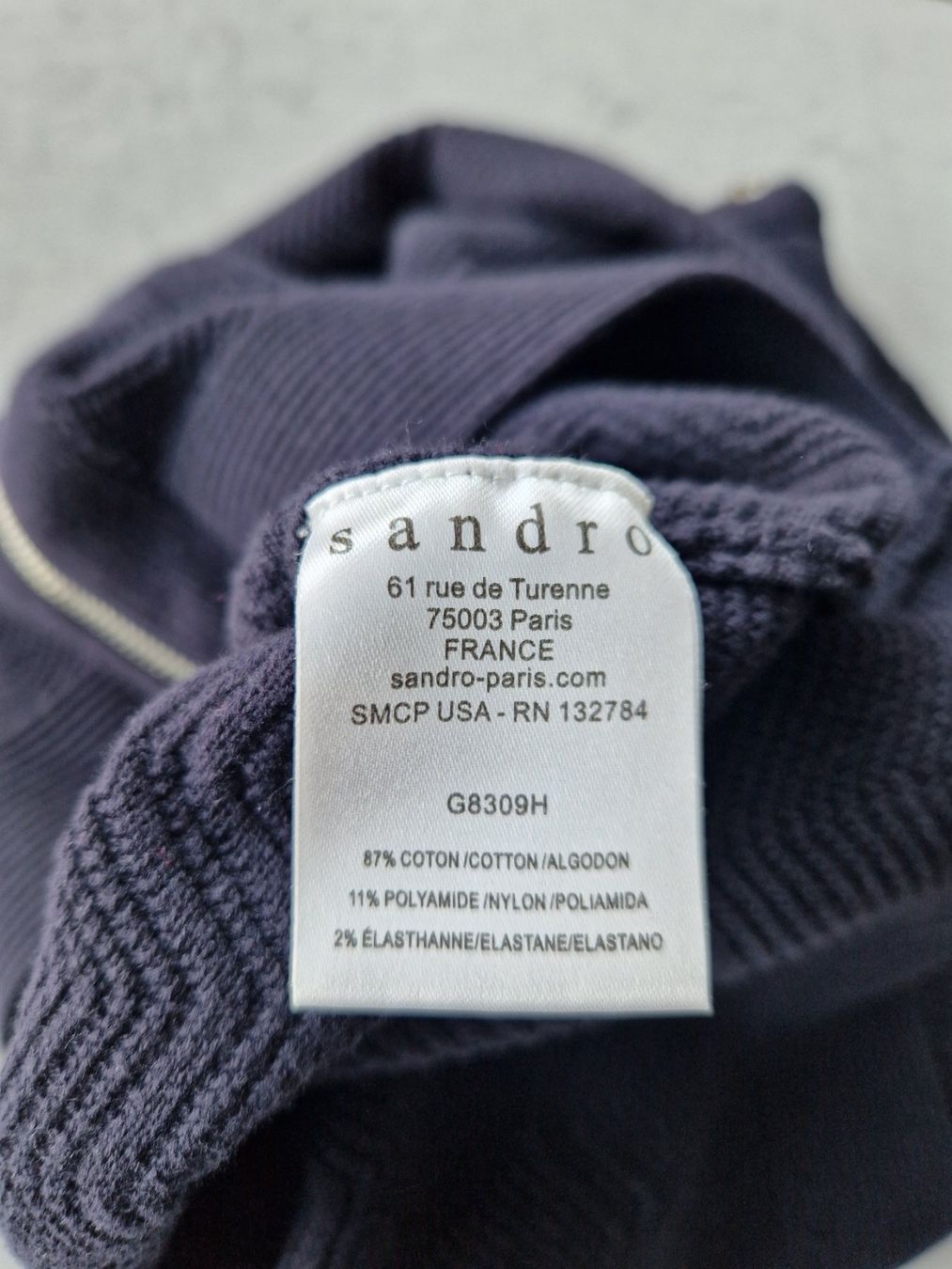 Sandro Boleros: Sandro cropped cardigan blue size 1 – Neu (gemäss Beschreibung) aus Adliswil von fashionholic 3
