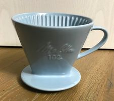 Melitta 102 - hellblau - Einloch - 50er-Jahre 1-Loch