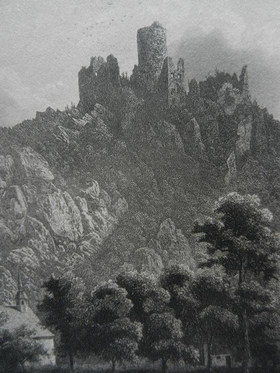 Gravures: Falkenstein Balsthal Solothurn – D'occasion à Risch par Rischli15 6