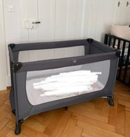 Reisebett HAUCK DREAM N PLAY PLUS grey inkl. Alvi Matratze
