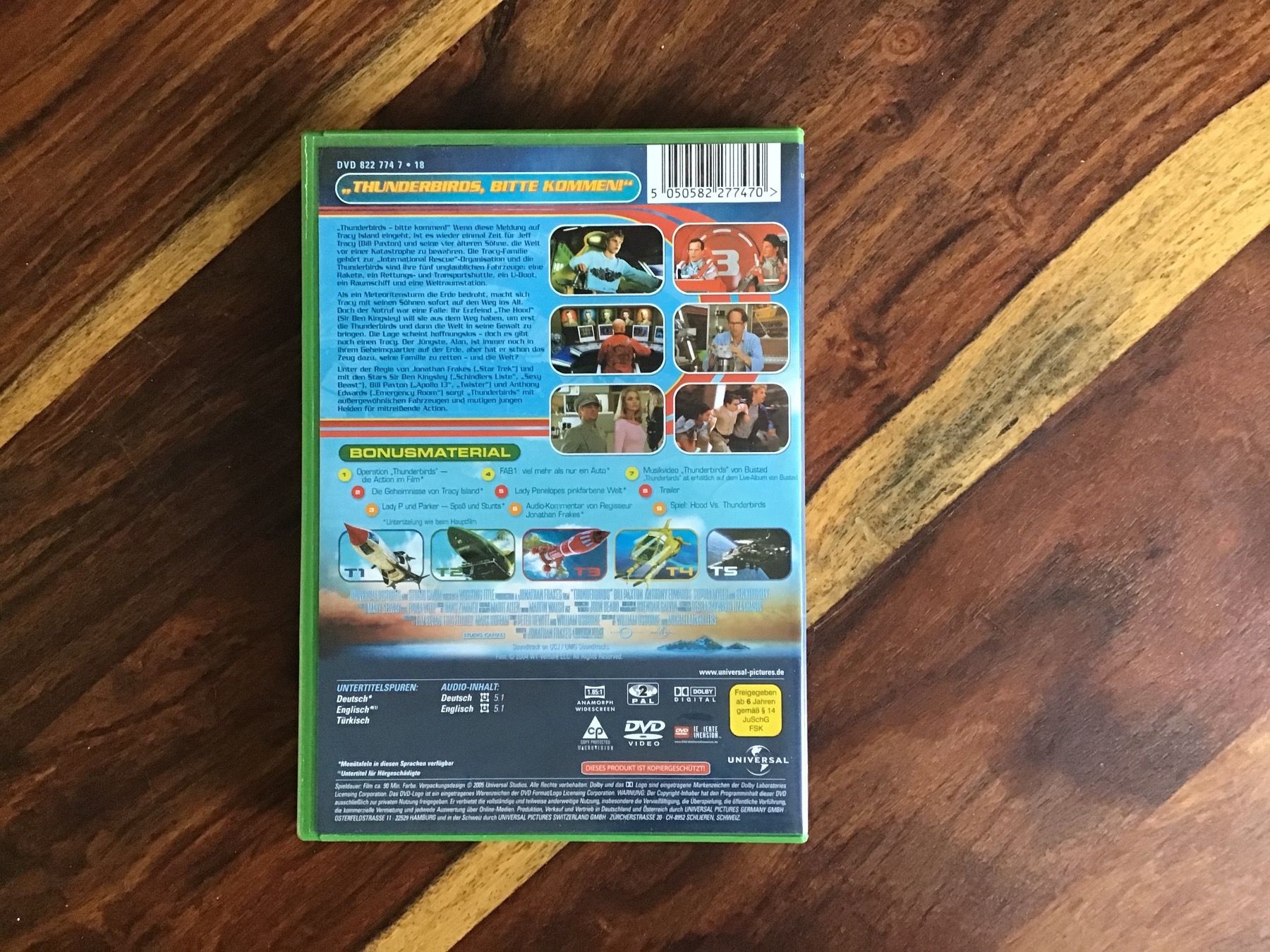 Tutti i DVDs: DVD „Thunderbirds“ – Usato da Giswil venduto da Pingu109 1