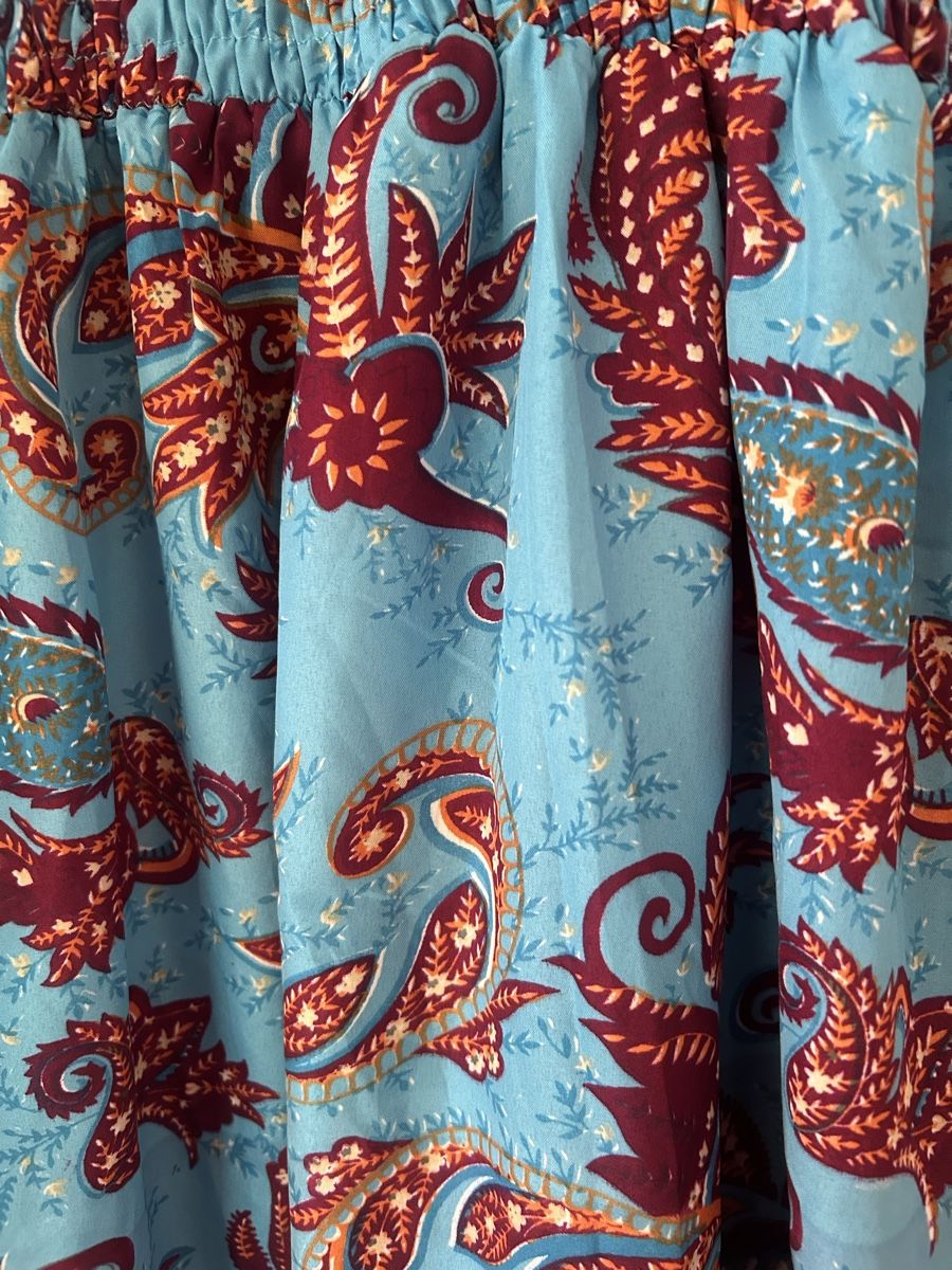 Vestiti: Sommerkleid, Gr. S, Himmelblau mit Muster – Usato da Frauenfeld venduto da jae_vs6j 1