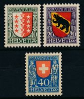 Pro Juventute Serie 1921 **