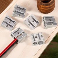 Metall Doppel Spitzer für Standard und Jumbo Bleistifte