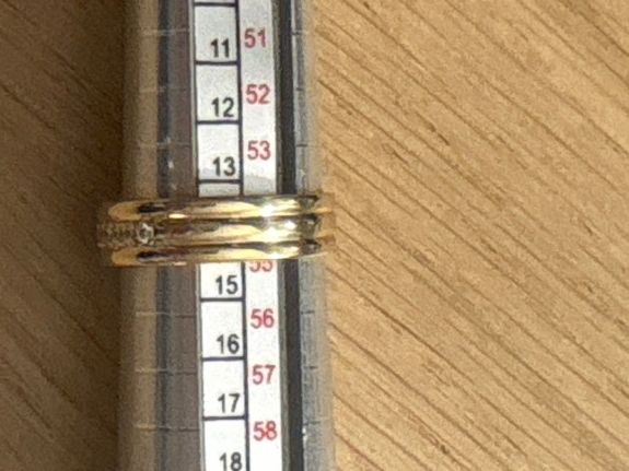 Ringe: Luxus Elegante Gr: 17/7  Ring Farbe: Gold – Neu (gemäss Beschreibung) aus Biel-Bienne von Roserosse13 5