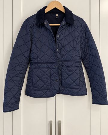 Barbour Steppjacke Damen Marineblau - gebraucht 
