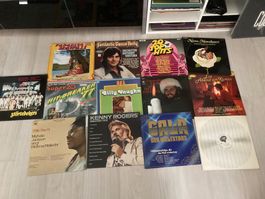 LP Sammlung u.a. Iwan Rebroff, Mahalia Jackson, Kenny Rogers