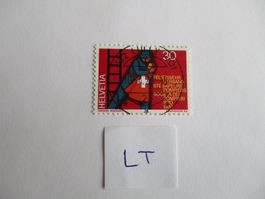 Voll Letzttagsstempel der Poststelle 1132 Lully VD