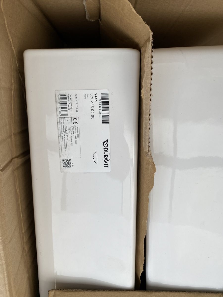 Spülbecken & Waschbecken: 1x Duravit Vero Waschbecken – Neu und originalverpackt aus St. Gallen von Zozu