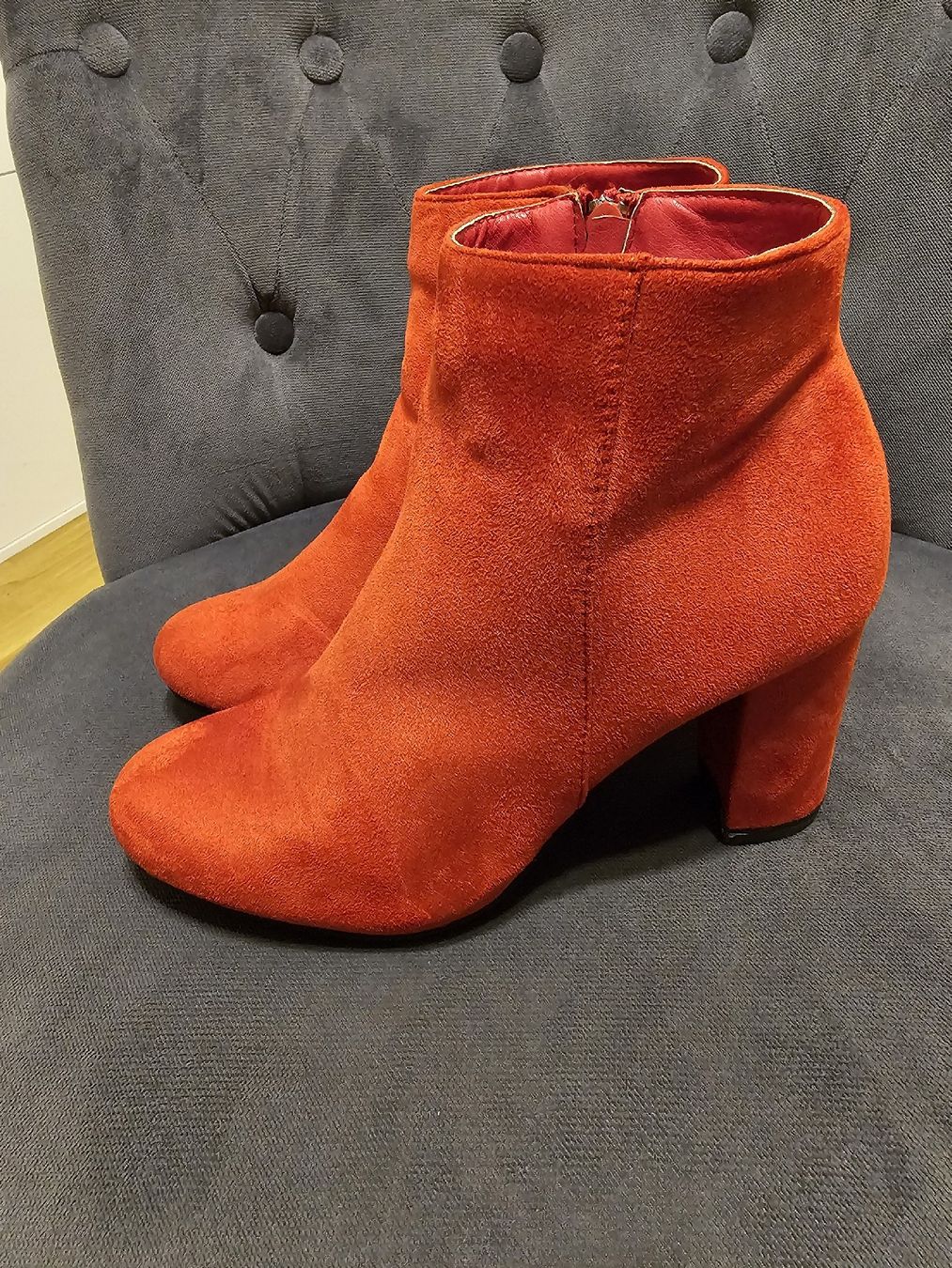Scarpe da donna: bottines rouges T. 39 neuves ! – Nuovo (secondo la descrizione) da Bulle venduto da Diamant.15