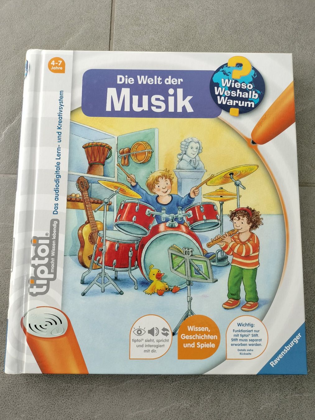 Tiptoi Giochi: tiptoi "Die Welt der Musik" – Usato da Neftenbach venduto da TheKringel