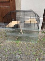 Neuwertiges Nagerterrarium mit Gitteraufsatz