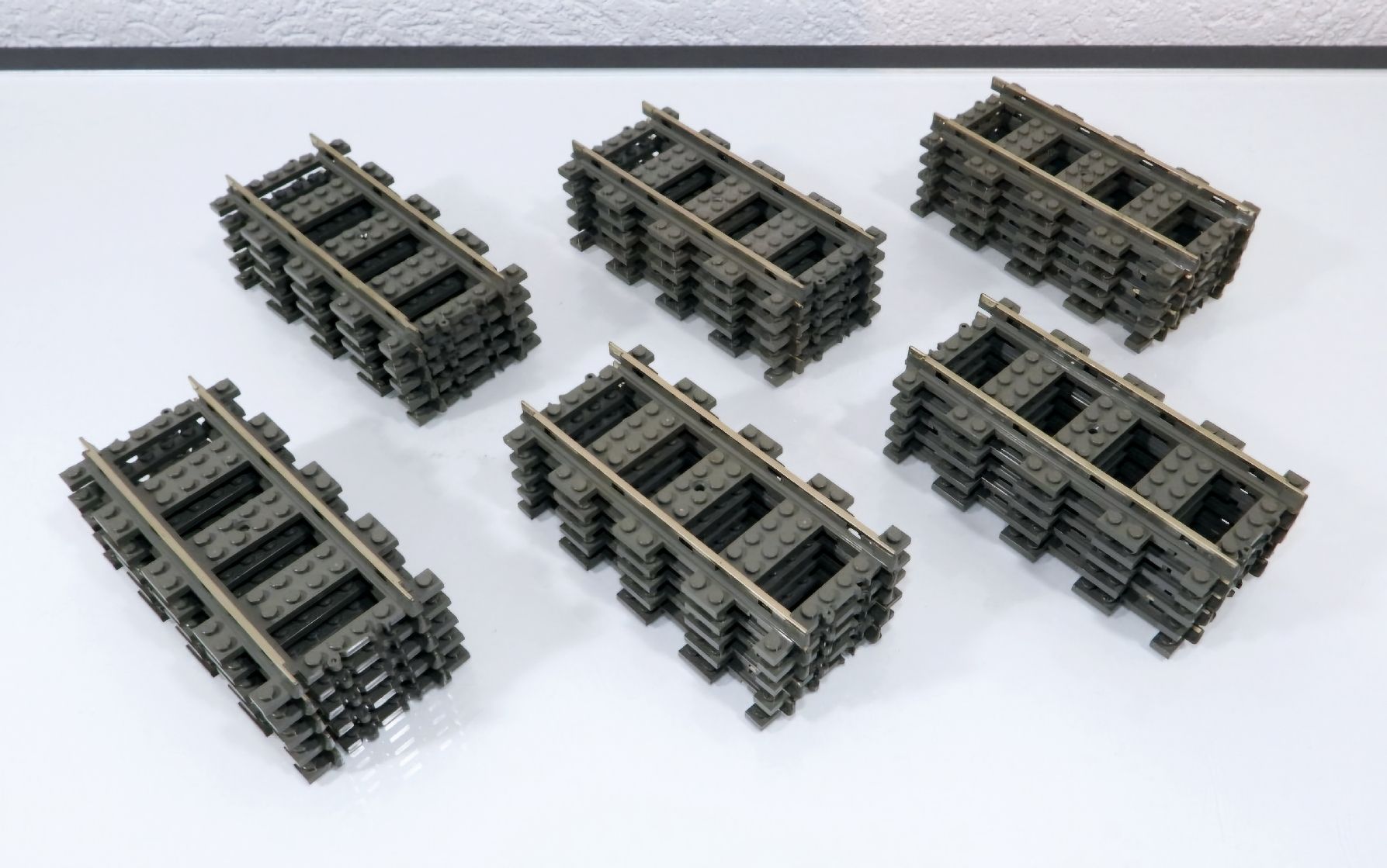 Lego Baukästen: LEGO 9 VOLT EISENBAHN 30 STÜCK GERADE SCHIENEN – Gebraucht aus Turbenthal von Ddanuh 1