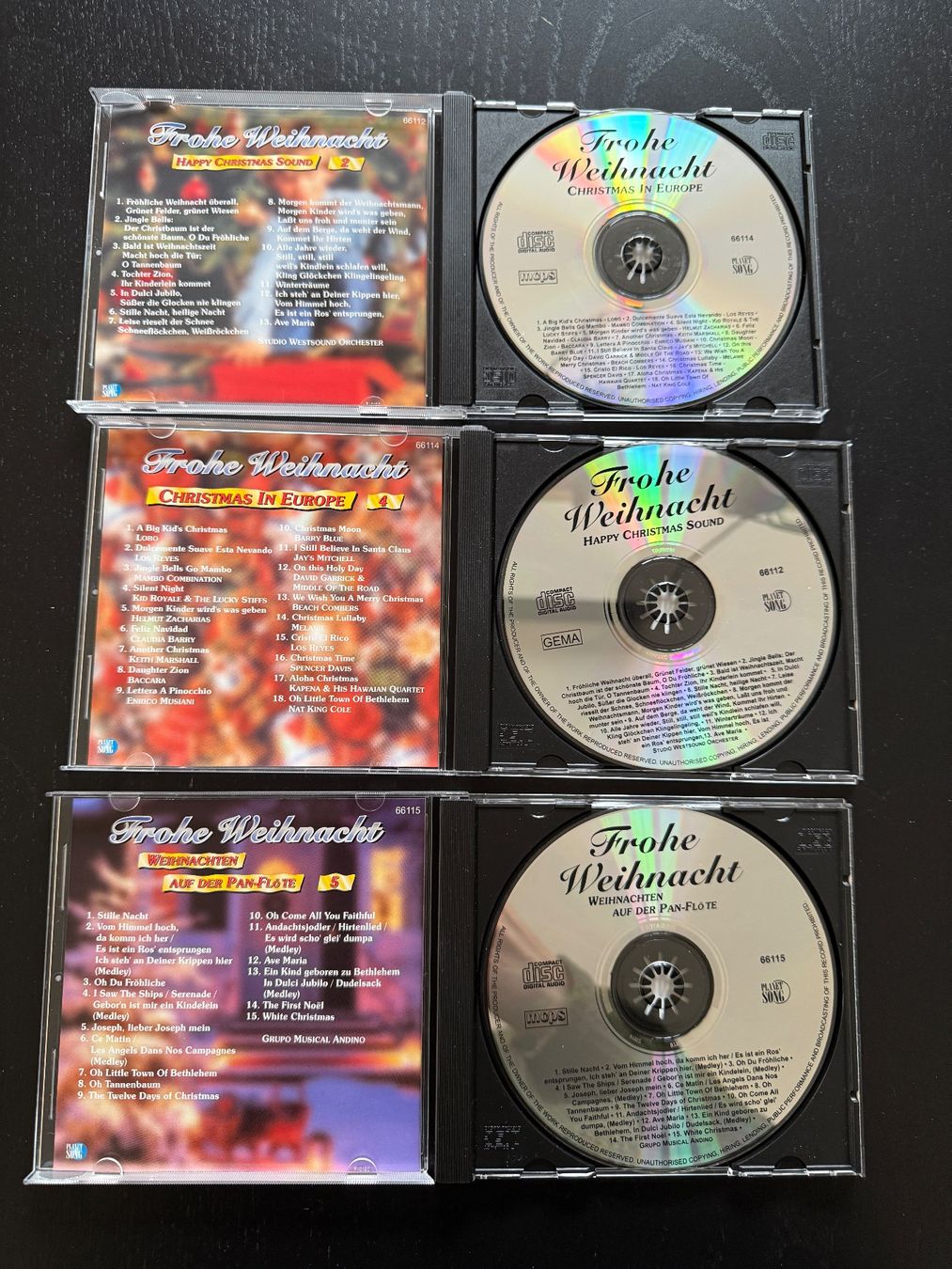 CD: Weihnachtszeit - 3er CD Set - Schöne Weihnachtslieder – Usato da Erstfeld venduto da Uhu1980 3