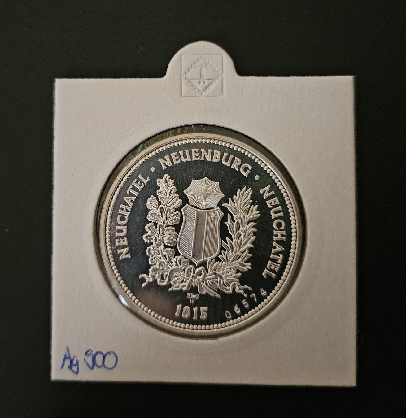 Medaillen: Silbermedaille Neuchâtel – Gebraucht aus Winterthur von ManuM88