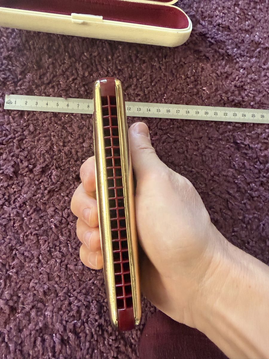 Hohner Strumenti musicali: Hohner Comet Mundharmonika No. 3427 – Usato da Lyss venduto da nekoreh 4