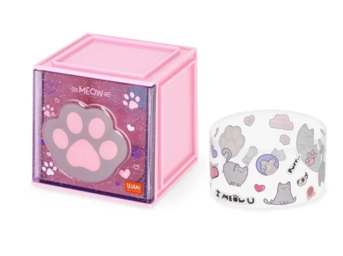 Legami Penna & Evidenziatori: NEW LEGAMI - BOÎTE EMPILABLE DE BUREAU - CHAT – Nuovo e nell'imballaggio originale da Châtelaine venduto da suisseshopping 1