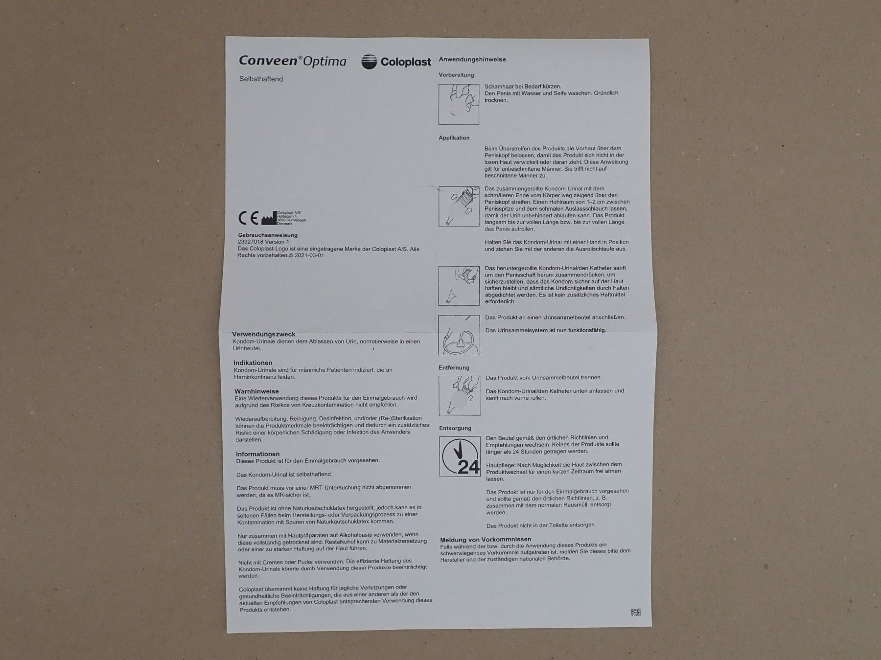 Prevenzione: Kondom-Urinal Grösse 35 Urinalkondom – Nuovo e nell'imballaggio originale da Lömmenschwil venduto da ritalin01 4