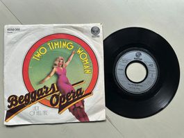 BEGGARS OPERA rare Single Two timing woman Hard Rock 70's