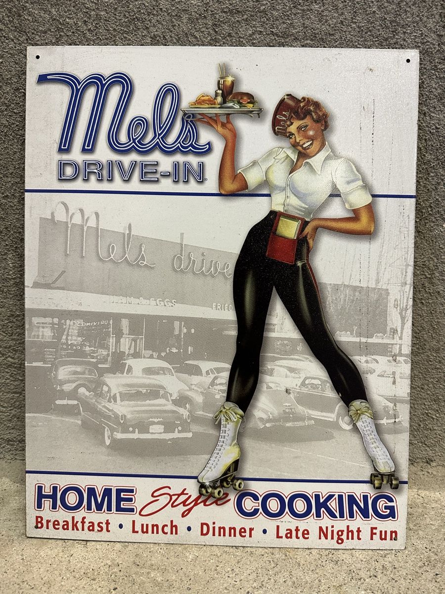 Schilder: Mels drive in pin up – Gebraucht aus Reinach AG von rares75