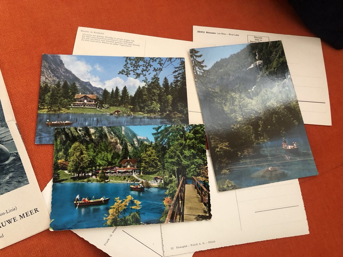 Ansichtskarten: kleine feine Sammlung BLAUSEE ab 1930 – Gebraucht aus Lufingen von Rac0 6