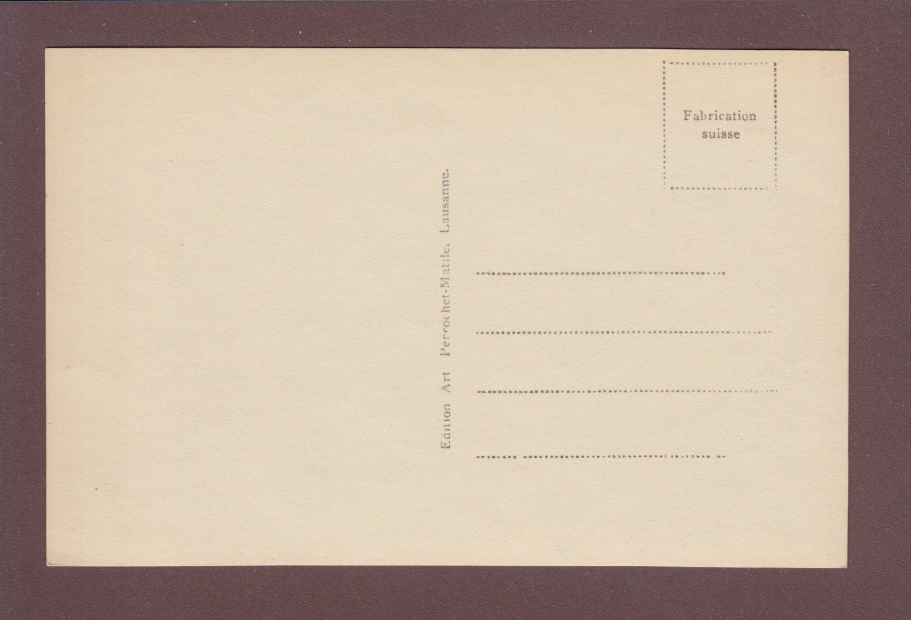 Cartoline postali: GLION - Le Temple – Usato da Pully venduto da nicecards 1