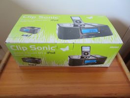 Station d'accueil Clip Sonic pour iPod, neuf en boîte