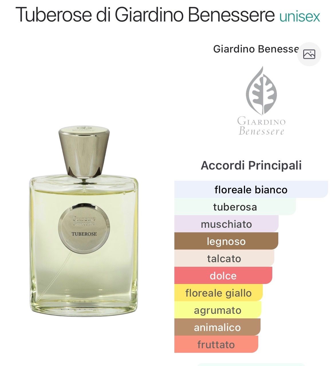 Tiziana Terenzi Parfum & Eau de Toilette: 🇮🇹 Tuberose by Giardino Benessere 20 ml sample – Neu (gemäss Beschreibung) aus Chêne-Bougeries von Seetooyoo 1