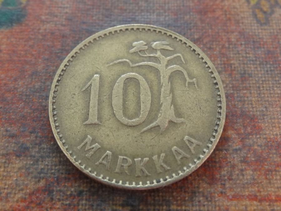 Alle Münzen: FINLANDE  10  Markkaa  1953 – Gebraucht aus Romanel-sur-Lausanne von Swift13 1