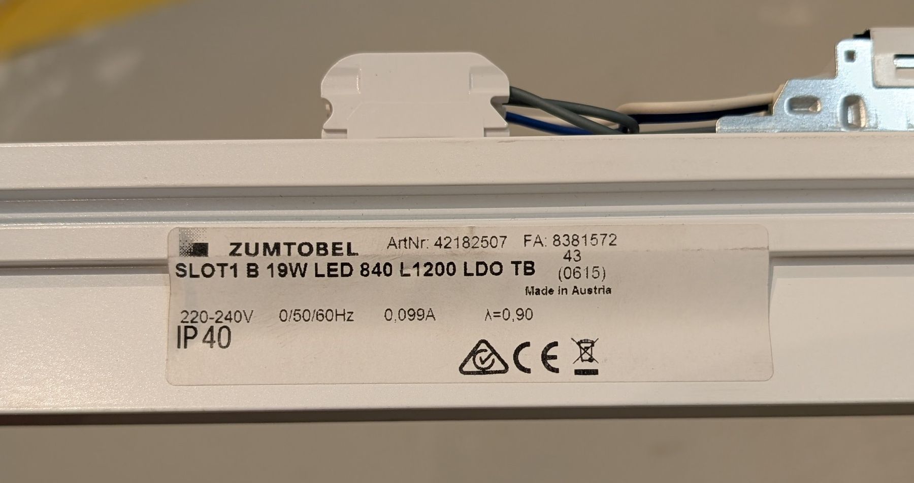 Zumtobel Lampadari & plafoniere: SLOTLIGHT I LED Replacement Zumtobel 1.2m – Nuovo (secondo la descrizione) da Volketswil venduto da mar_c5pv 4