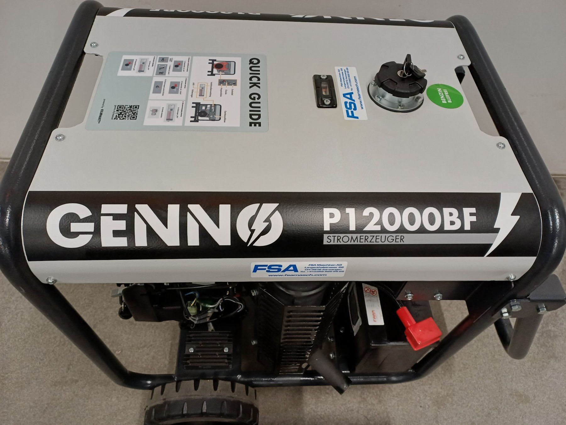 Generatori di corrente: GENNO Stromerzeuger P12000BF – Nuovo (secondo la descrizione) da Aarwangen venduto da fsa-maschinen 1