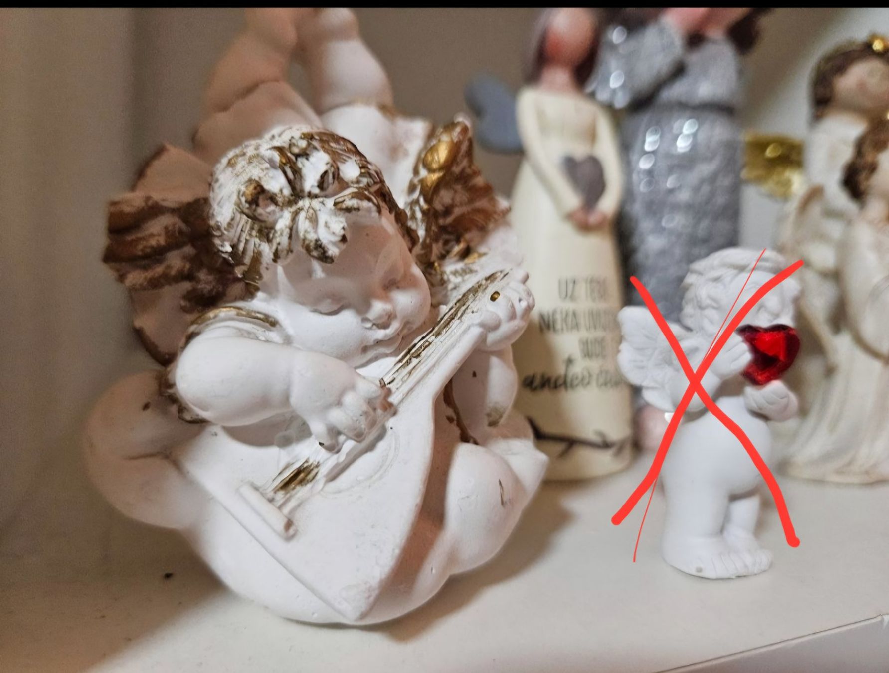 Statuette: Engel-Figuren 6 Stück – Usato da Horw venduto da Zedy01 5