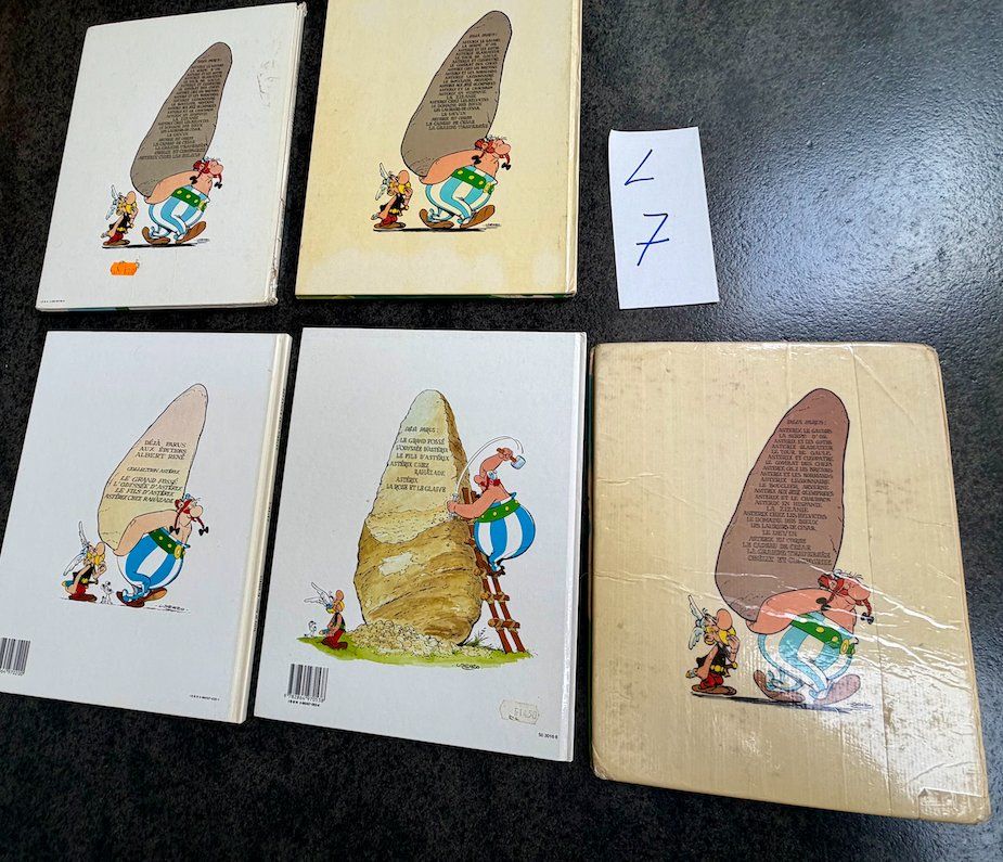 Fumetti: BD Lot N° 7 5x ASTERIX – Usato da Châtillon JU venduto da laoo 4