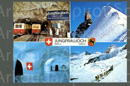 AK color Jungfraujoch BE 4- Bild, © Gyger ≈ 1988