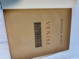 Venise d’A. De Musset, illustrations Henri Le Riche