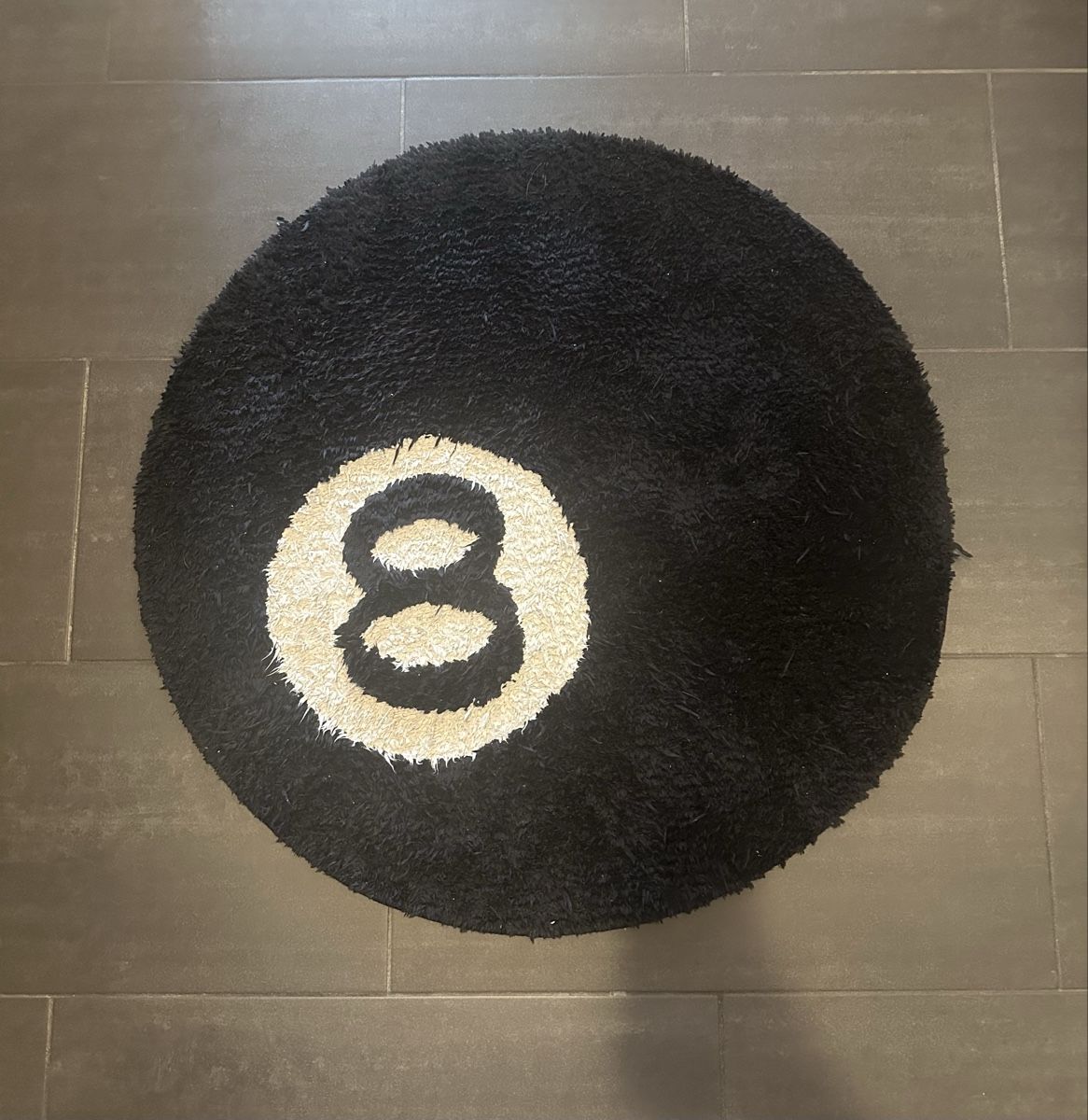 Teppiche: Runder Billard Teppich 8-Ball 80cm Durchmesser – Gebraucht aus Chur von dajan.17