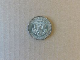 USA Half Dollar Kennedy 1966 Silber