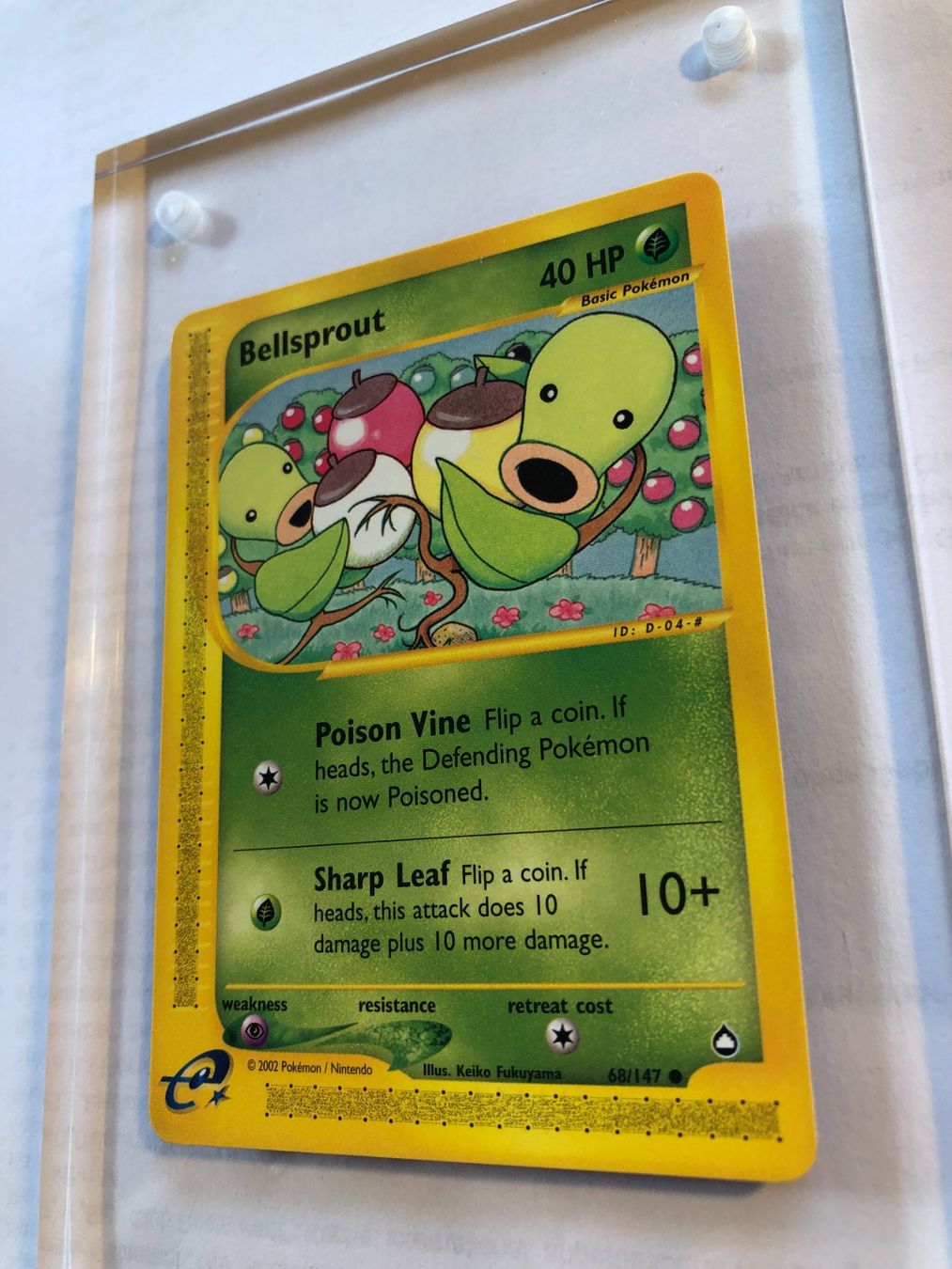 Cartes à collectionner: Bellsprout Aquapolis - MINT - ab 1.- – D'occasion à Giubiasco par dan_pr8b 2