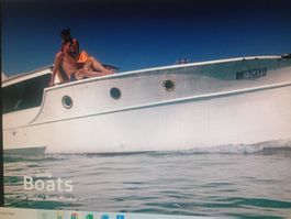 Bateau en acajou de collection